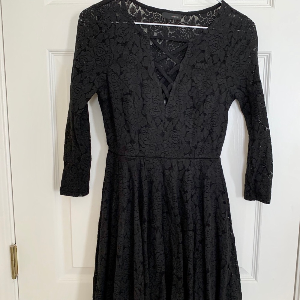 Beautiful black cocktail dress